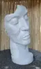 Artikelbild 2 des Artikels “Maske Mensch 02 (nach links geneigt) Original des Künstlers - 150cm Höhe - natur “